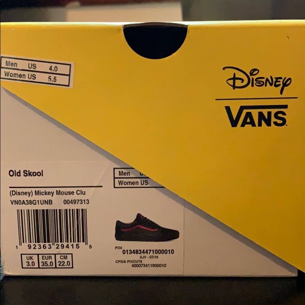 Disney vans